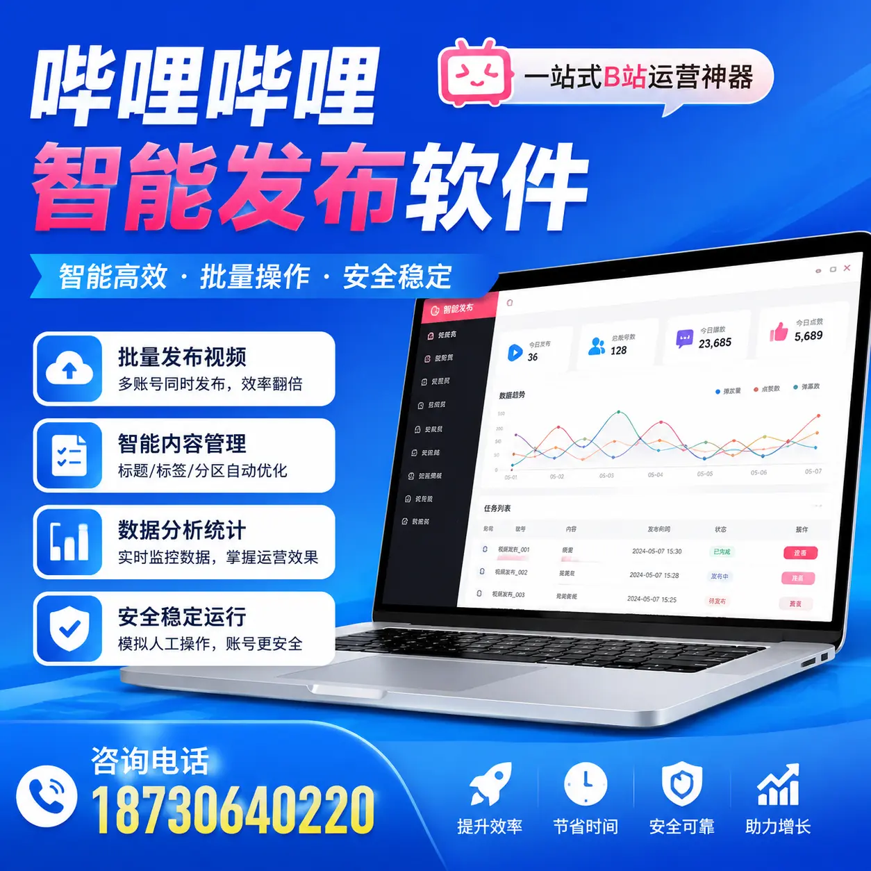 如何通过哔哩哔哩智能发布软件提升 贺州 企业曝光率